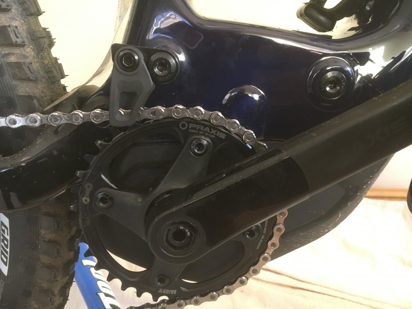 Praxis 36t chainring on a Levo EMTB Forums