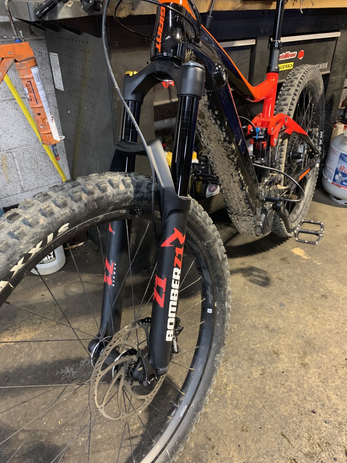 Giant trance 160mm fork online