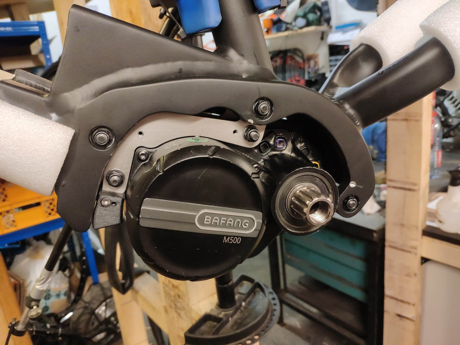 Teaser for Shimano to Bafang M600 conversion EMTB Forums