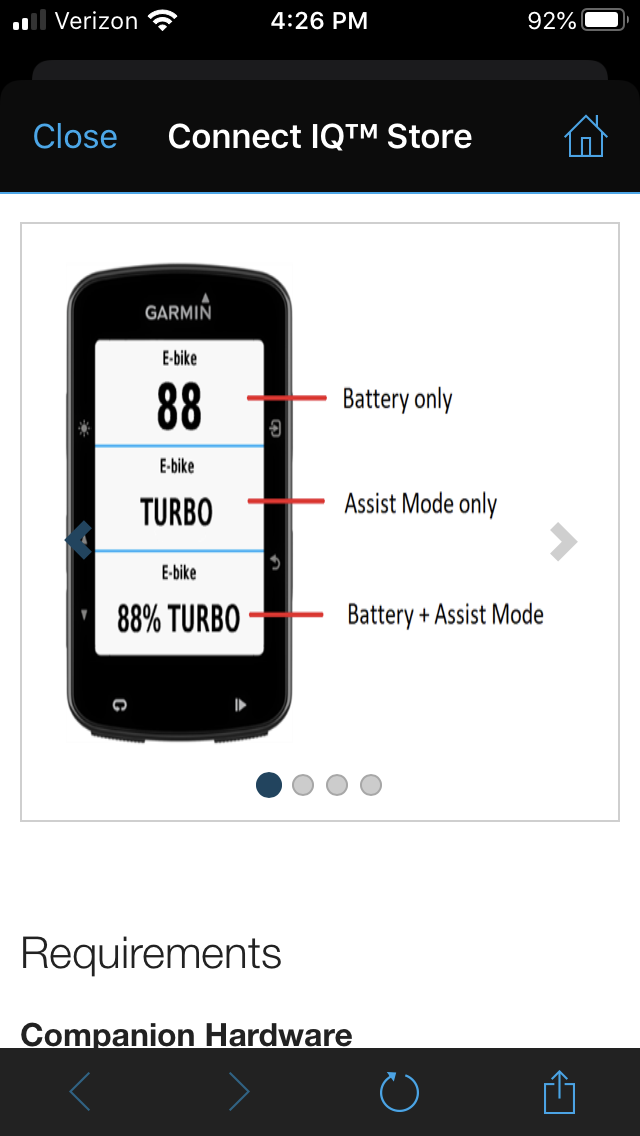 Garmin connect iq specialized hot sale levo