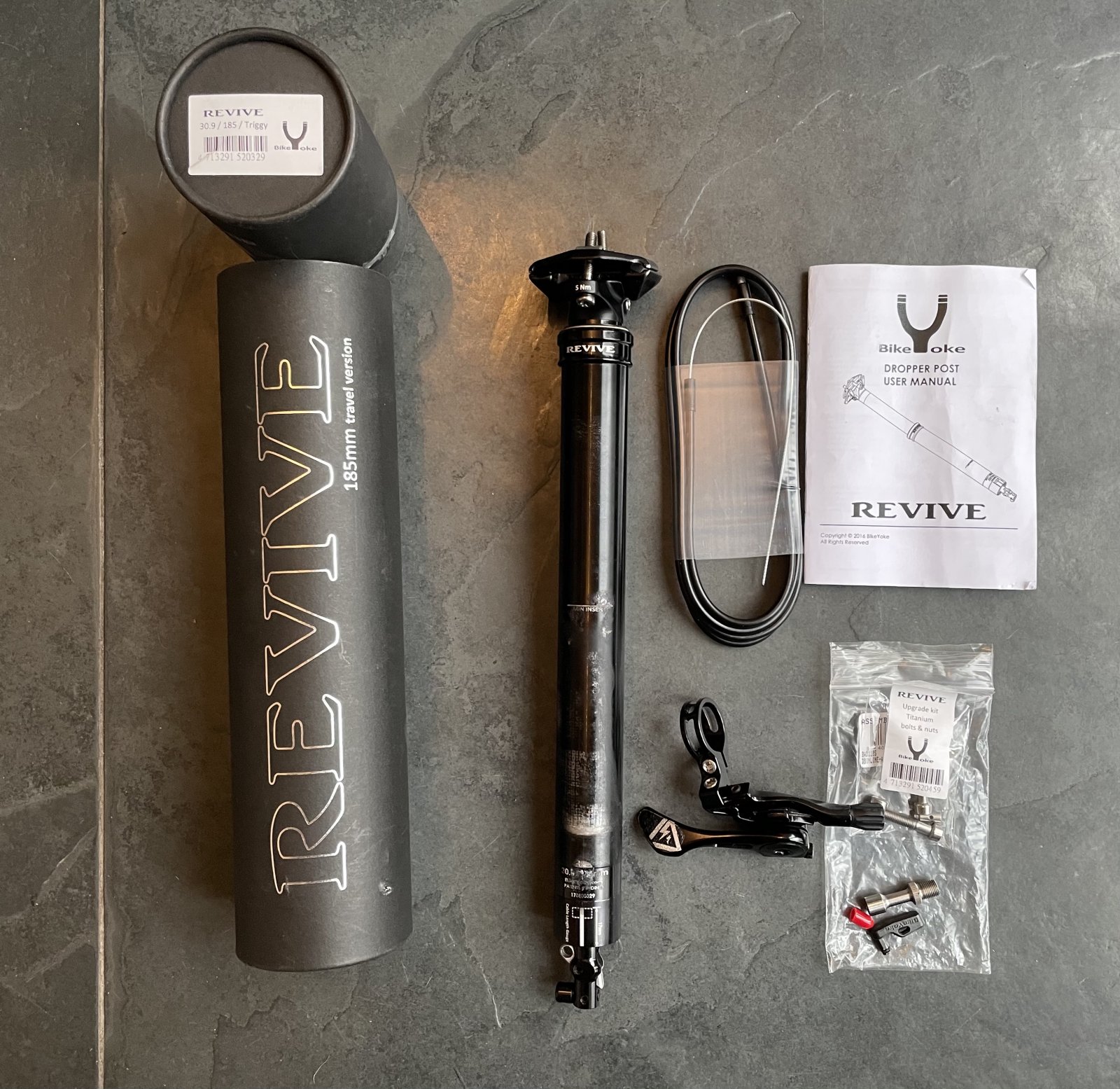 Sold 2018 Bikeyoke Bikeyoke Revive 185mm Dropper Specialized