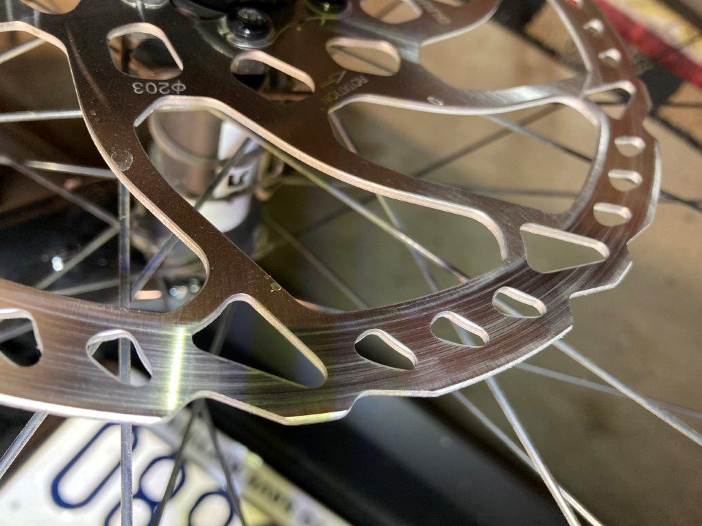 Shimano rotors on sram hot sale brakes