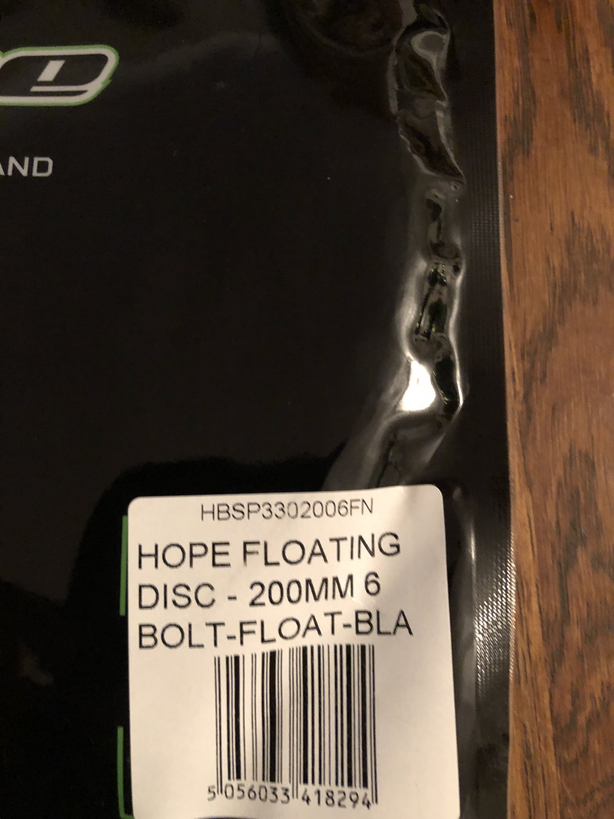 hope 180mm rotor