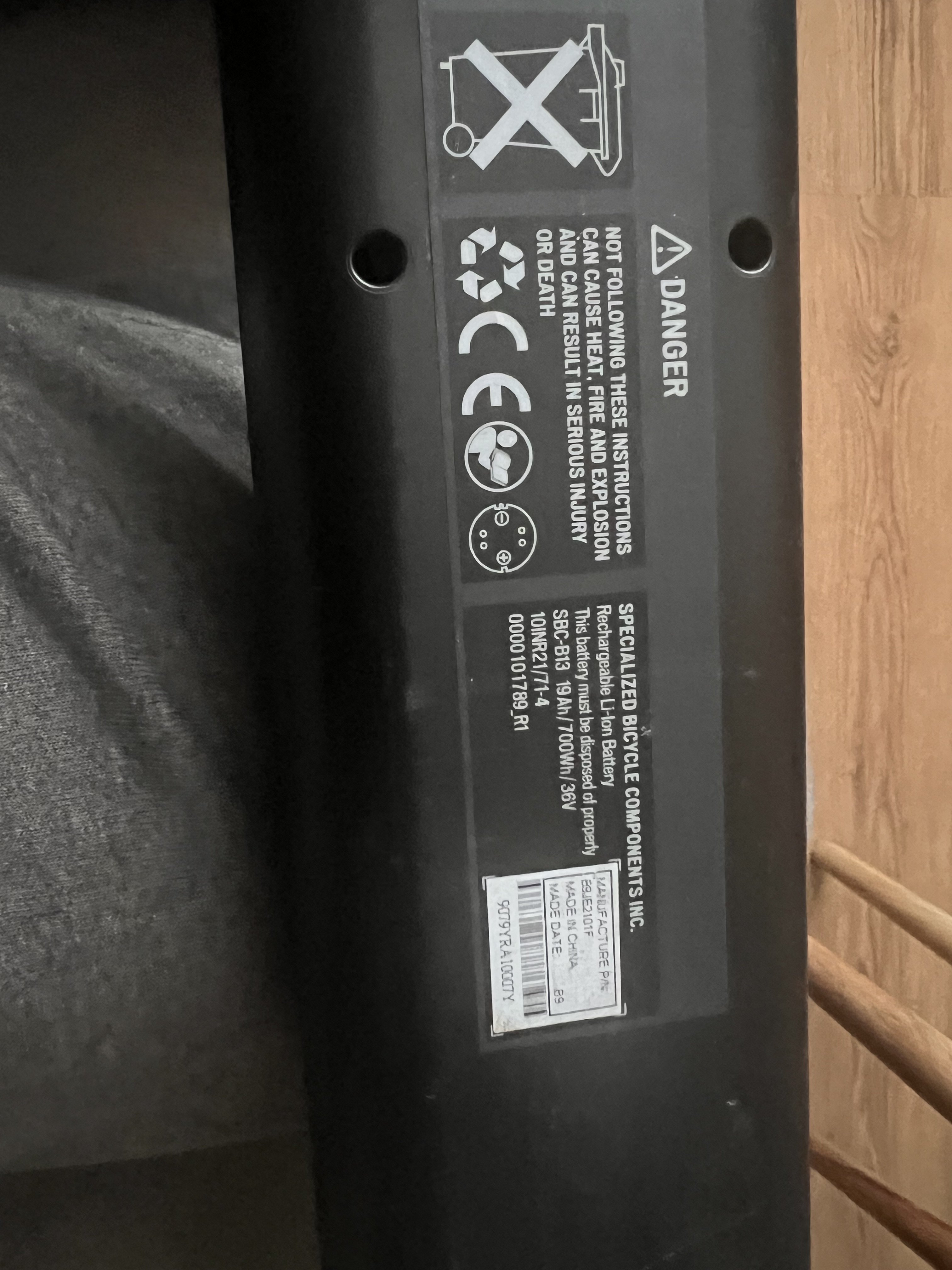 Specialized levo 700wh battery online