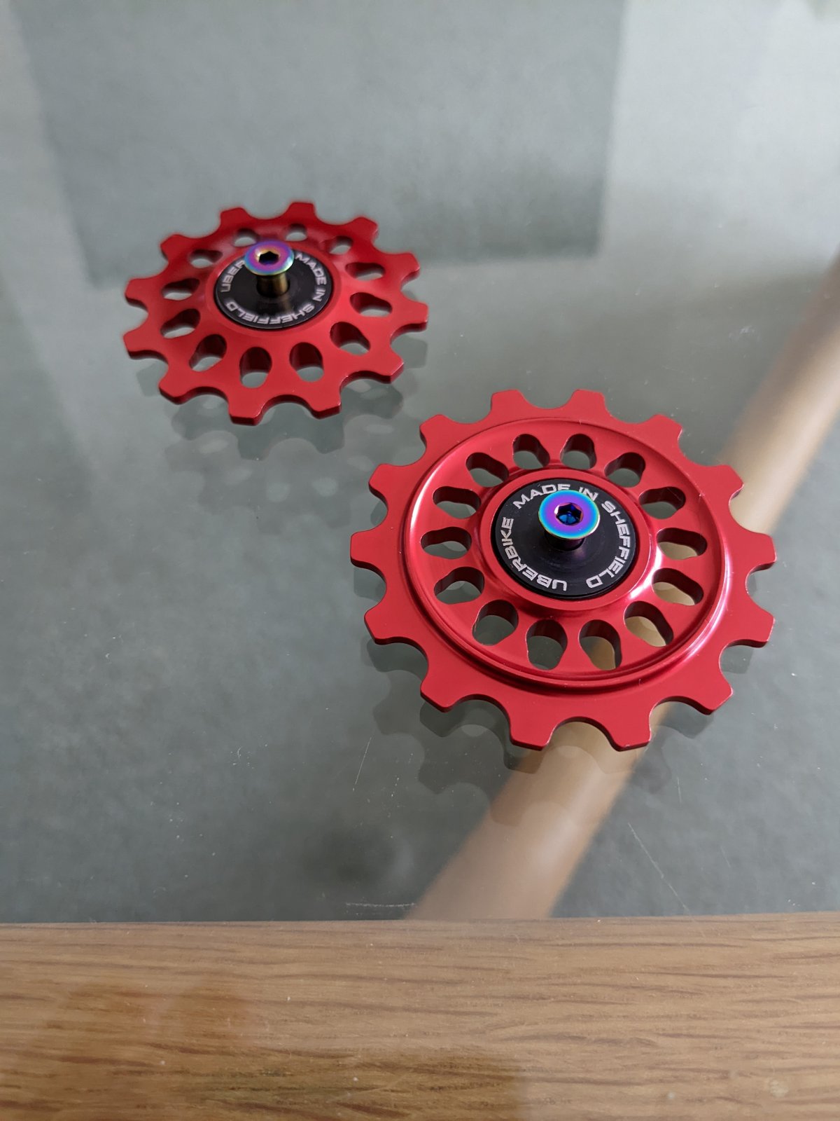 Uberbike shop jockey wheels