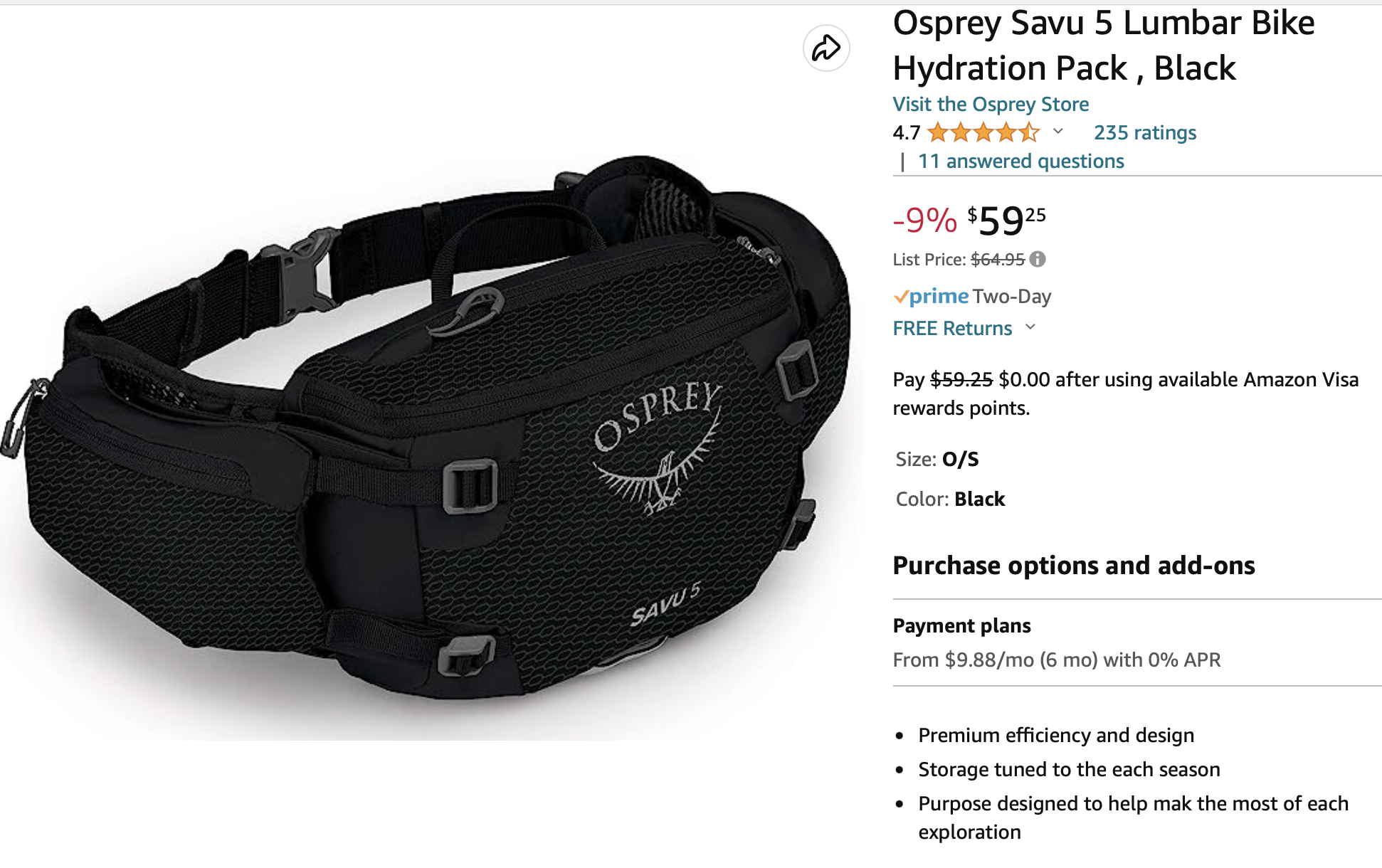 Osprey mtb hip pack hot sale