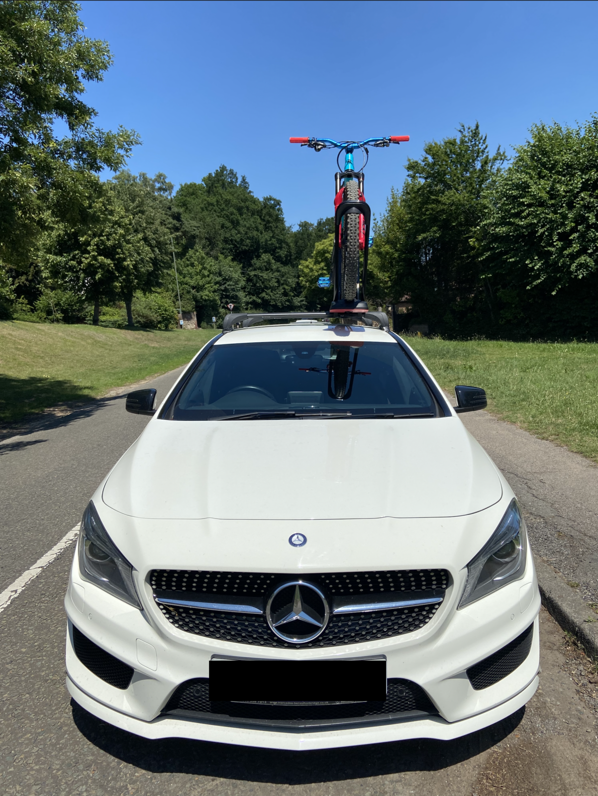 Bike rack for mercedes cla hot sale