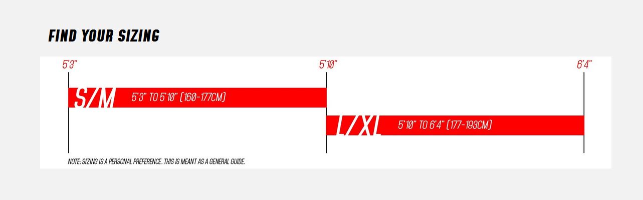 Intense bike size discount chart