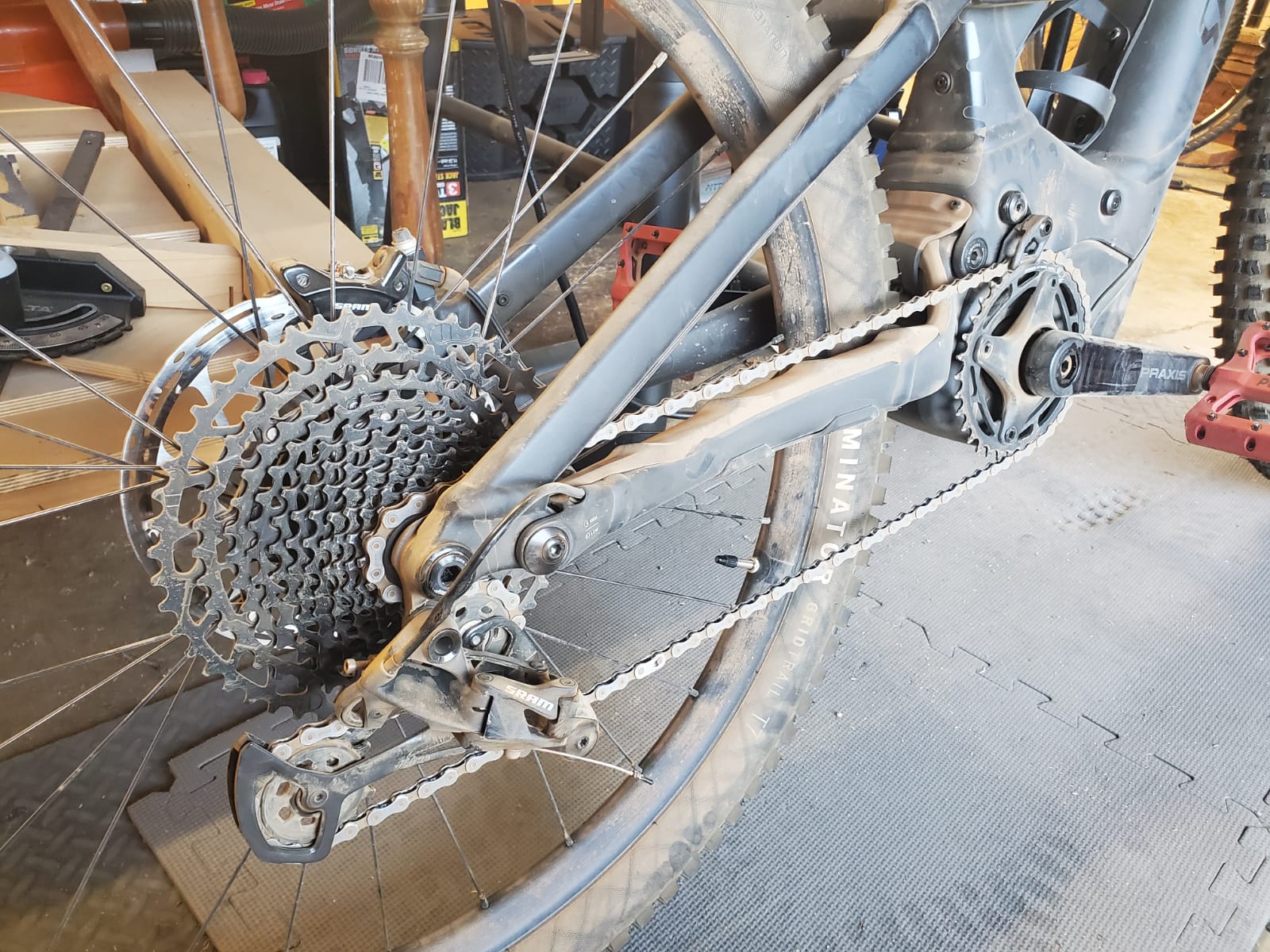 Cleaning rear derailleur hot sale