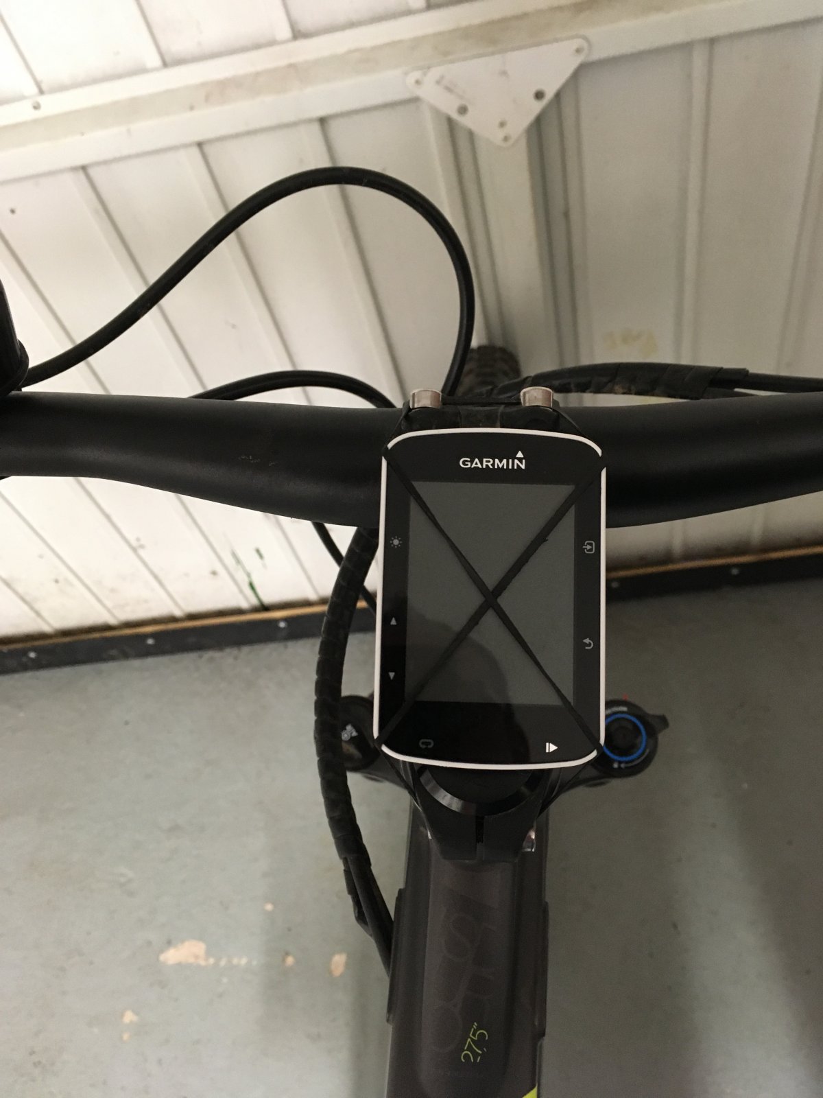 top tube garmin mount