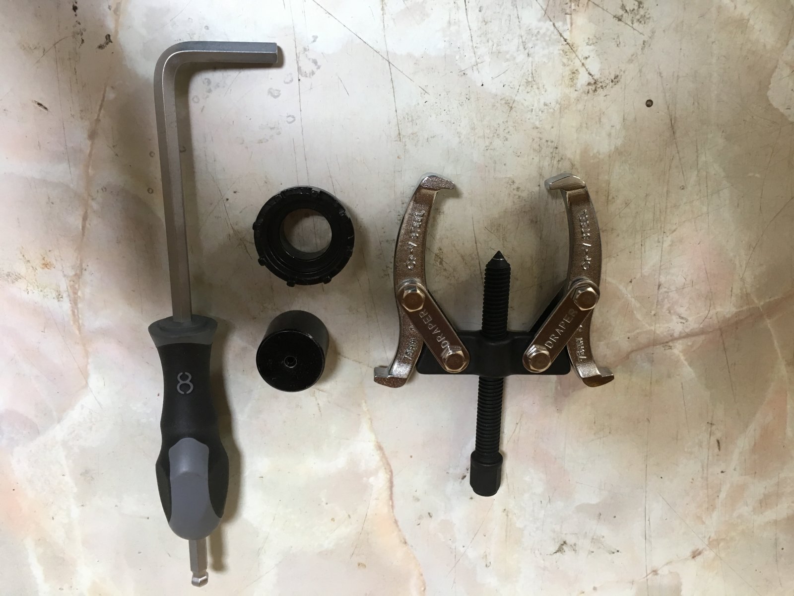 specialized crank removal