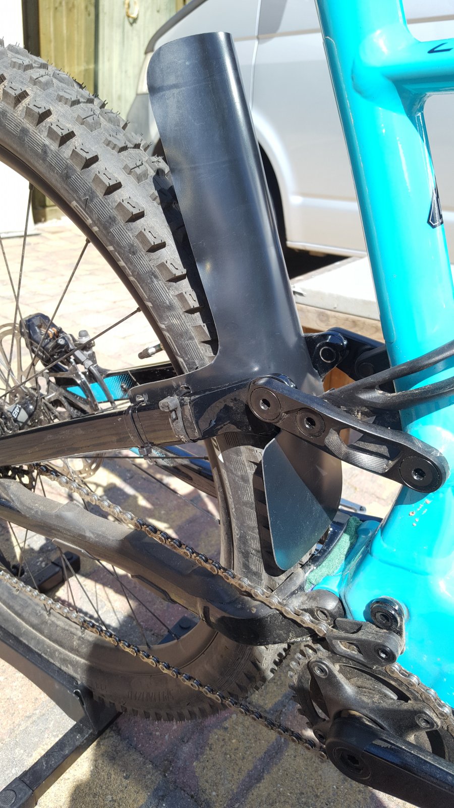 mudguard mtb diy