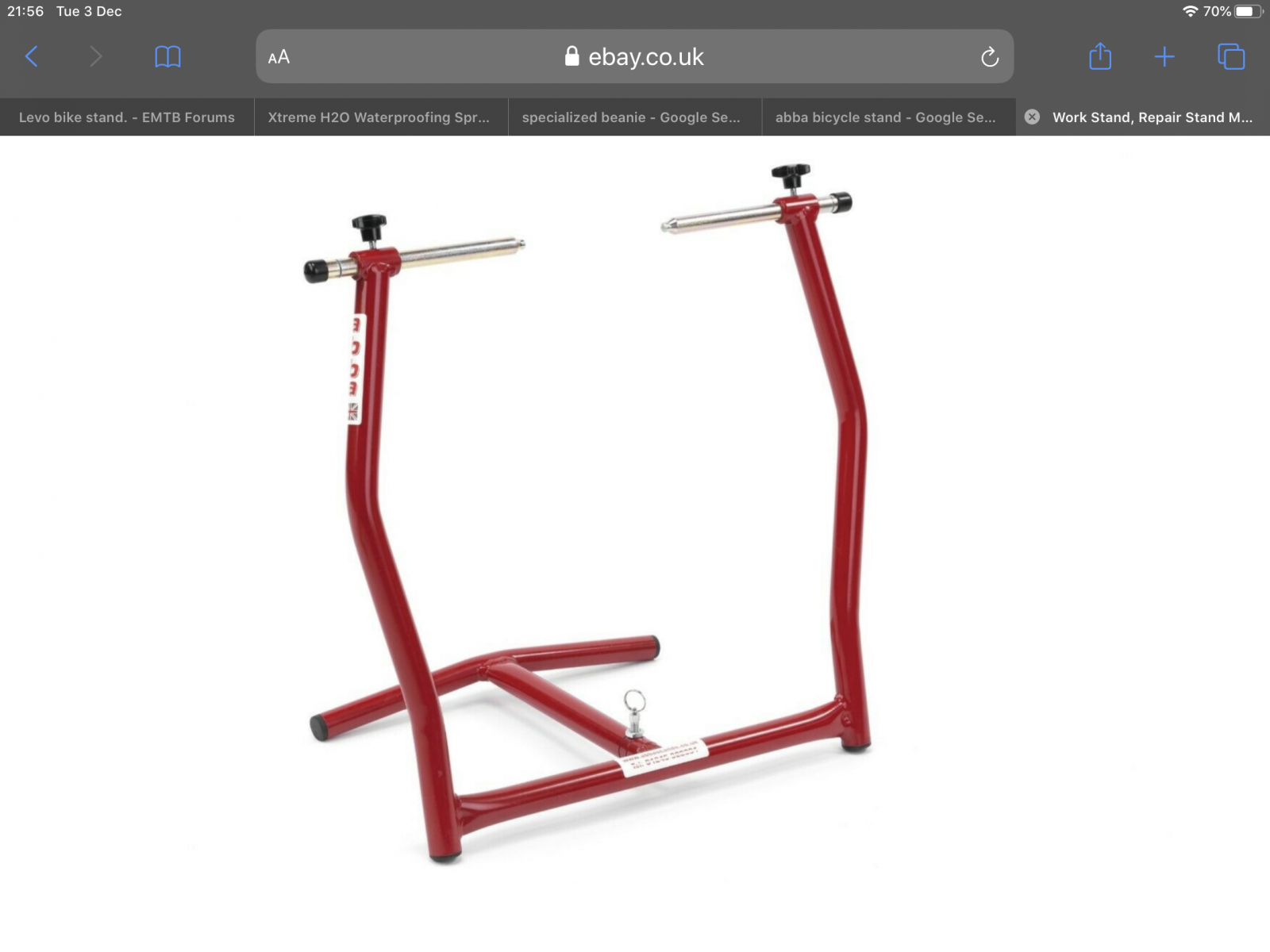 specialized bike stand