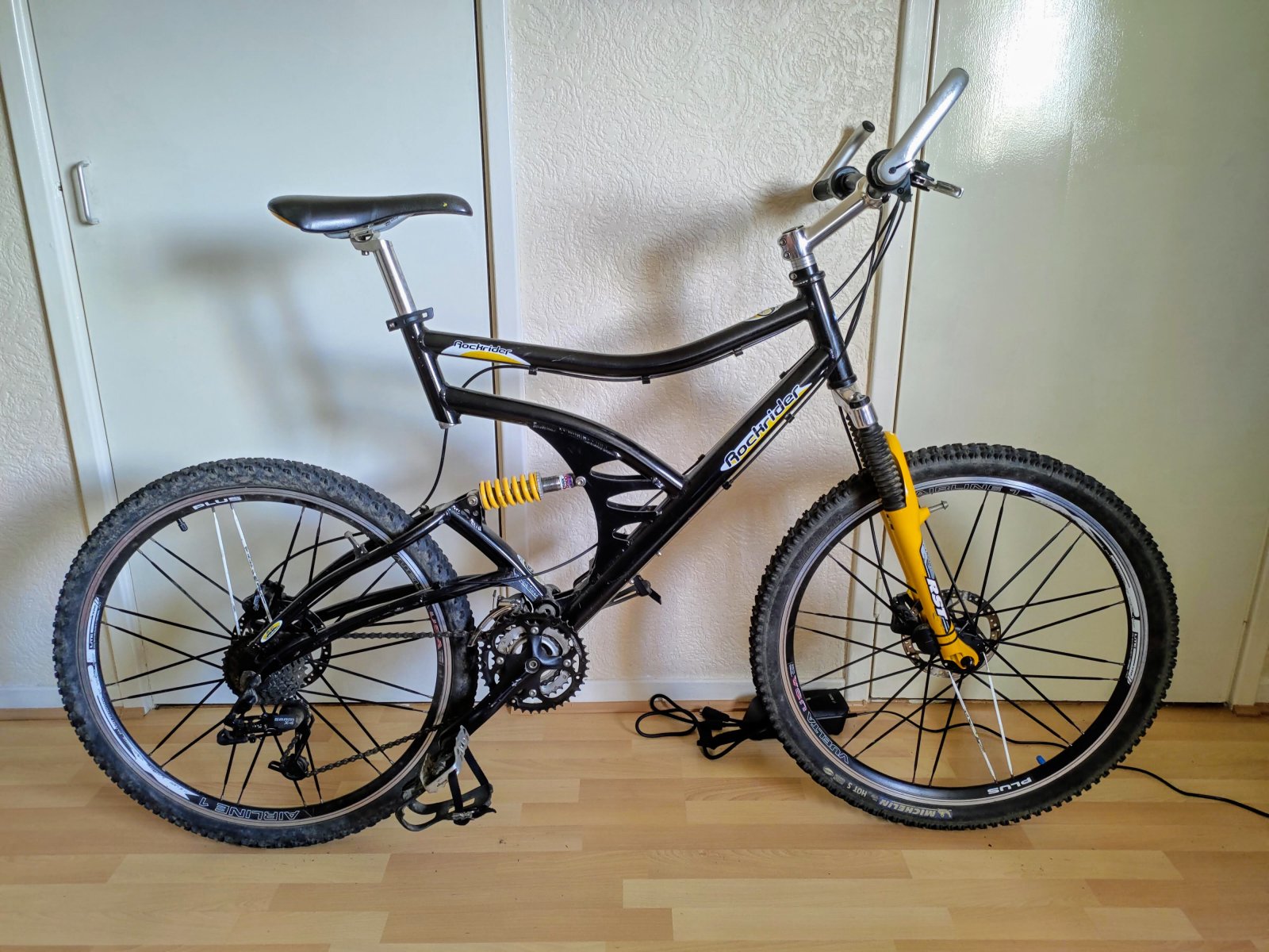 decathlon full suspension bike