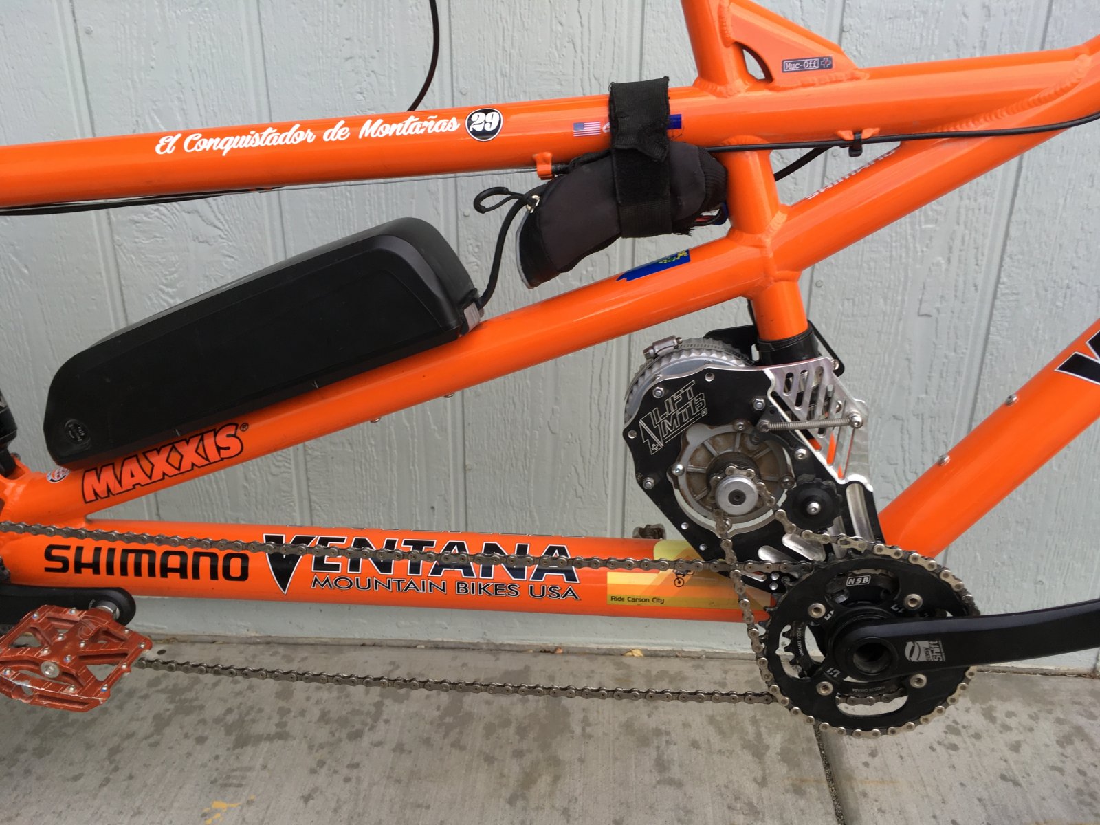 ventana tandem mountain bike