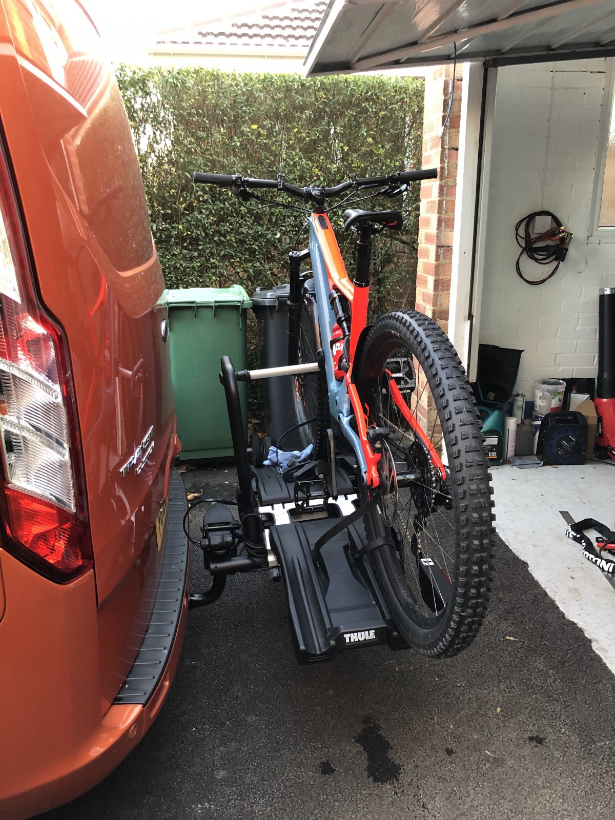 tow ball bike rack kmart