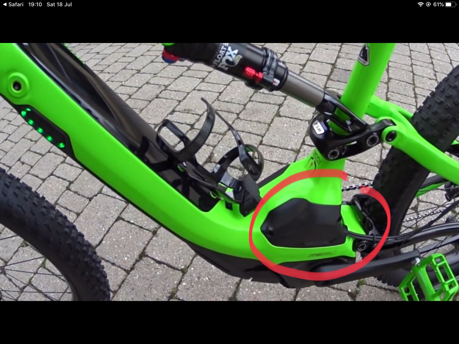 specialized levo motor cover