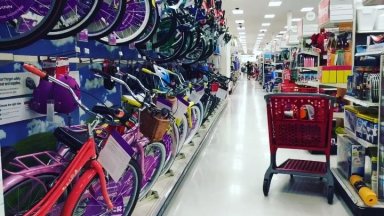 bikes at target in store